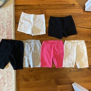 6 pack toddler girl biker shorts - Cat & Jack / Carters
